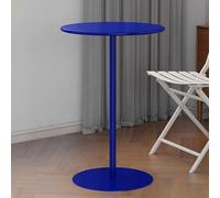 Tavolino rotondo piccolo, tavolino da cocktail circolare, tavolino da bar, comodino per piccoli spazi, tavolini con piedistallo moderni, tavolini da caffè per soggiorno, camera da letto, angoli patio(