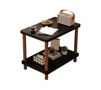 Tavolino Salotto In Legno, Tavolino Da Divano Quadrato Per Soggiorno, Con Piano In Legno A 2 Strati E 4 Gambe, Disponibile In 4 Misure, Adatto Per Camera Da Letto, Balcone E Ufficio(D,60X40X53CM)