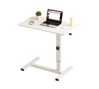 Tavolino servitore rotolante, Tavolino da letto d'ospedale, Tavolini for laptop for letto, Comodino e divano, Tavolini for computer, Regolabili con ruote(Color1)