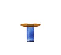 Tavolino Striche Arancione/ Blu
