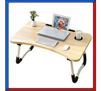 Tavolino Vassoio Pieghevole da Letto Divano Colazione per PC Notebook Tablet