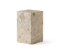 Tavolino Zoccolo Alto Marmo Kunis Breccia