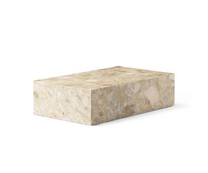 Tavolino Zoccolo Basso Marmo Kunis Breccia