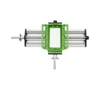 Tavolo a croce fresatura macchina,Tavolo da lavoro per fresatrici,X-Y scorrevole per mini trapano supporto elettrico, tavolo di prescissione in alluminio, officina modellismo, bianco/verde