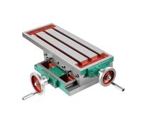 Tavolo a croce multifunzione per fresatura e fresatura in metallo, tavolo di coordinate per trapano a colonna per foratura e fresatura, 450 x 170 mm