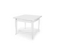 TAVOLO A LIBRO BIANCO OPACO STRUTTURA MASSELLO ARTE POVERA CLASSICO