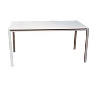 TAVOLO ACCIAIO CAPALBIO cm. 150 x 80 x h.74