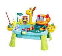 Tavolo Acqua per | Accessori Gioco d'imitazione con Rubinetto Giraffa,Tavoli Acqua giocosi per esterni,per 1 a 5 Anni Sviluppo Cognitivo Coordinazione