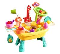 Tavolo acquatico per bambini - Tavolo sensoriale per bambini all'aperto, set da gioco con sabbia e acqua, simpatico set di cibo ṕer dinosauri, giochi con acqua p̀er b́ambini in età prescolare, ragazzi