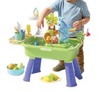 Tavolo ad acqua per esterni, giocattolo da pesca, gioco all'aperto per l'estate - per l'età prescolare giardino terrazza spiaggia campeggio casa asilo bagno compleanno