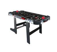 Tavolo Air Hockey Microforato Pieghevole Salvaspazio Nero
