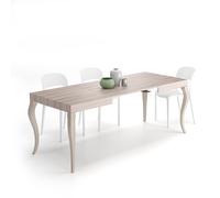 Tavolo Allungabile Classico, 120(200)x80 cm, Olmo perla
