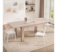 Tavolo allungabile Cucina, Easy, 140(220)x90 cm, Olmo Perla