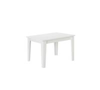 Tavolo allungabile da pranzo Megaron bianco 120x80 cm Bianco
