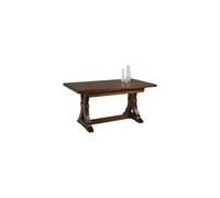 Tavolo allungabile da pranzo Polignano noce 180x85 cm Noce