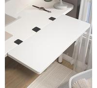 Tavolo allungabile da tavolo pieghevole regolabile con staffa in metallo, versatile scrivania rimovibile per casa, ufficio e sala da pranzo, facile installazione, soluzione salvaspazio