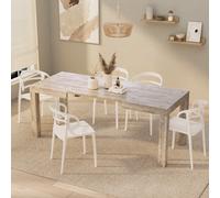 Tavolo Allungabile First, 120(200)x80 cm, Quercia