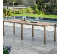 Tavolo allungabile giardino cappuccino in resina tavoli da esterno da scontare