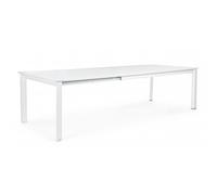 Tavolo allungabile Konnor 200-300X110 Bianco CX21 Bizzotto Cod.0662271