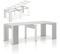 Tavolo Allungabile per Cucina, Ingresso e Sala da Pranzo, Consolle Salvaspazio Richiudibile da 3 Metri con 5 Pannelli, Design Moderno ed Elegante, Apertura Semplice Se il tuo problema è lo spazio ma n