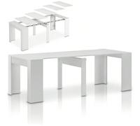 Tavolo Allungabile per Cucina, Ingresso e Sala da Pranzo, Consolle Salvaspazio Richiudibile da 3 Metri con 5 Pannelli, Design Moderno ed Elegante, Apertura Semplice Se il tuo problema è lo spazio ma n