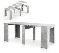 Tavolo Allungabile per Cucina, Ingresso e Sala da Pranzo, Consolle Salvaspazio Richiudibile da 3 Metri con 5 Pannelli, Design Moderno ed Elegante, Apertura Semplice Se il tuo problema è lo spazio ma n