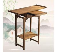 Tavolo Altare In Bambù Con Contenitore E Cassetto Larghezza 40cm Mensola Per Altare, Mobiletto Tavolo Per Il Culto Domestico, Nicchia Buddista, Elegante Mobile Decorativo(Length: 100cm/39.4inch)