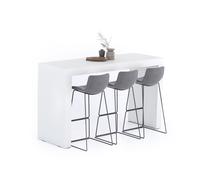 Tavolo Alto Evolution 180x60, Bianco Frassino