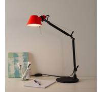 Tavolo Artemide Tolomeo Micro Bicolore nero/corallo Artemide