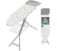 Tavolo Asse da Stiro in Metallo Turbo Vapor con Portacaldaia 120 x 40 cm