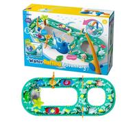 Tavolo attività Acqua Bambini - Pista per Corse d'Acqua,Accessori Giochi per Parco Casa Scuola Asilo Giardino