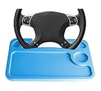 Tavolo Auto per Conducente per Nissan GT-R GTR 2012-2022,Tavolo da Scrivania Portatile per Volante per Auto,C-Blue