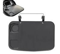Tavolo 'auto, scrivania da viaggio pieghevole, 13.98x9.25in non slip vassoio, costruzione leggera robusta, design ad altezza regolabile per pasti sul sedile posteriore, attività per bambini, passe