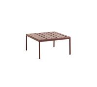 Tavolo Basso da Balcone L75 x H39 Ferro Rosso