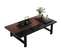 Tavolo basso giapponese rustique Kotatsu pour s'asseoir sur le sol en bois, café, thé, salle à mangiatoier,