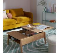 Tavolo basso piano sollevabile, Suzon Beige TU