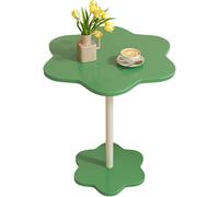 Tavolo Basso Salon Moderne comme Un Nuage Stockage Double Couche plusieurs Couleurs, Bois, pour La Maison, Le Salon, La Terrasse, Le Jardin(Green,Small)