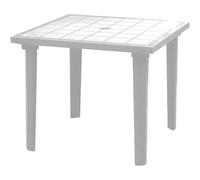 Tavolo Bica Quadrato Polipropilene Resina Weekend 80x80cm Resistente per Esterni