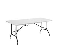 Tavolo Birreria Pieghevole 180x70 Bianco