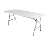 TAVOLO BIRRERIA PIEGHEVOLE CM.180X75X74h CHIUSURA A VALIGETTA CATERING SAGRE