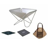 Tavolo Bonfire Snow Peak S Per 1 A 2 Persone Set ST-031BR NUOVO Dal Giappone