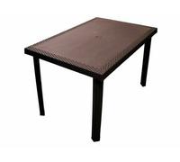 TAVOLO CALAF RATTAN ANTRACITE-garden-per 6 posti