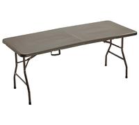 Tavolo Catering Rettangolare Pieghevole 183x76x74 cm Ranieri Horeca Noce