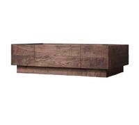Tavolo Centrale Moderno Tavolino da caffè lungo in legno nordico, moderno, for piccoli appartamenti, soggiorno, mobili multifunzionali semplici Tavolino da Caffè(140cm)