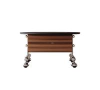 Tavolo Centrale Moderno Tavolino Da Caffè Rotondo Con Piastra Di Sollevamento Mobile, Carrello Portaoggetti For Soggiorno Tavolino da Caffè
