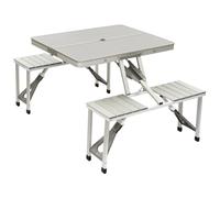 Tavolo con panche Bo-Camp Picnic table Colore: grigio