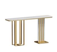 Tavolo consolle da ingresso in stile rustico industriale, tavolo d'accento per dietro il divano, il soggiorno, il corridoio e l'atrio, in pelliccia, per la decorazione della casa