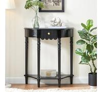 Tavolo consolle in legno rustico industriale, robusto tavolo d'accento per divano e ingresso, perfetto per soggiorno, corridoio e decorazione d'ingresso