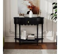 Tavolo consolle in legno rustico industriale, robusto tavolo d'accento per divano e ingresso, perfetto per soggiorno, corridoio e decorazione d'ingresso