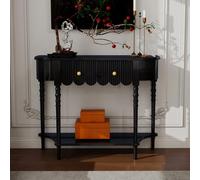Tavolo consolle in legno rustico industriale, robusto tavolo d'accento per divano e ingresso, perfetto per soggiorno, corridoio e decorazione d'ingresso